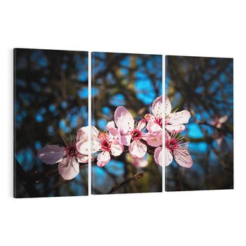 Obraz na płótnie 120x80 - Kwiatowe piękno w pełnym rozkwicie - kwiat, kwiaty