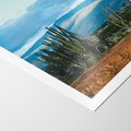 Plakat bez ramy 30x40 - Malowniczy Pejzaż - pustynia, pejzaż