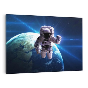 Obraz na płótnie 100x70 - Kosmiczna przygoda - kosmos, astronauta