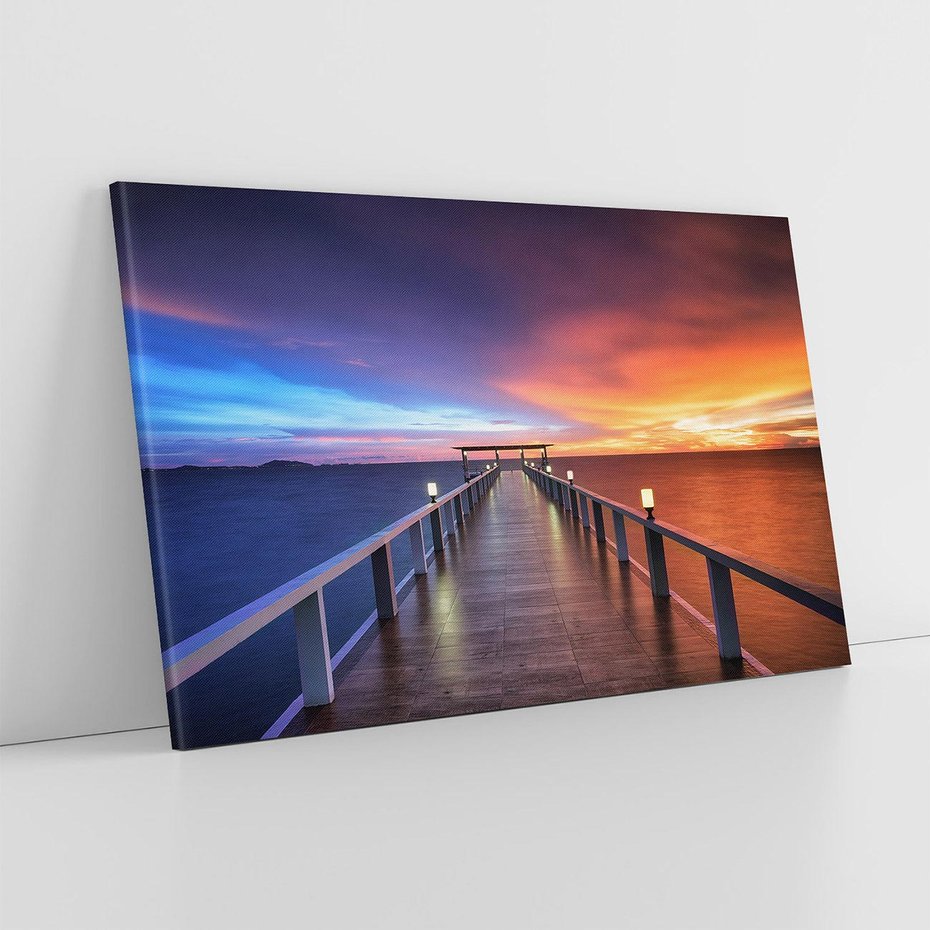 Obraz na płótnie 100x70 - Bangkok nad Wodą: Urok Tajlandii - Bangkok, morze