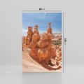 Obraz na płótnie 80x120 - Spektakularne Formacje Naturalne - kanion, pustynia