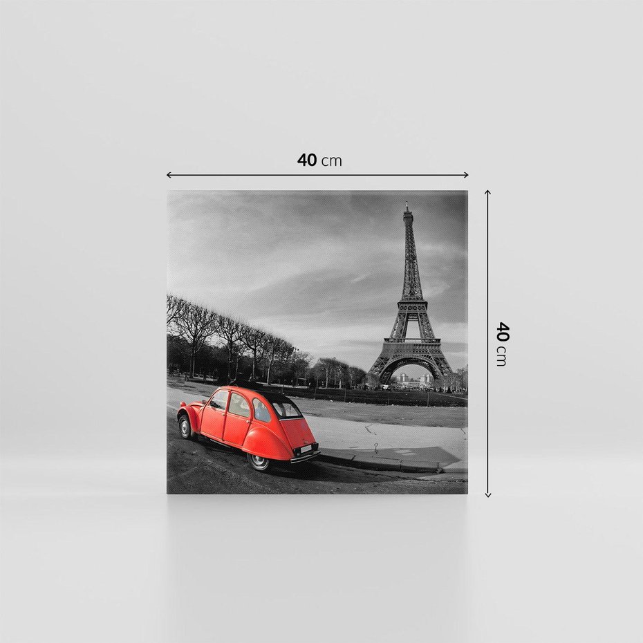 Obraz na płótnie 40x40 - Paryż Wieża Eiffla - Paryż, Wieża