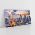 Obraz na płótnie 120x60 - Tętniące życiem Tokio - Tokio, Japonia