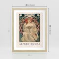 Plakat w ramie 40x50 - Piękno Art Nouveau - plakat, obraz - rama drewno