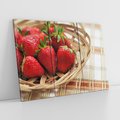 Obraz na płótnie 120x80 - Truskawka Radość Lata - truskawka, owoc