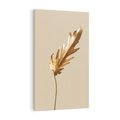 Obraz na płótnie 70x100 - Piękno w Detalu - złoty, liść