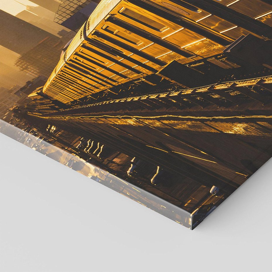 Obraz na płótnie 70x70 - Podróż Podziemna: Pociąg i Metro - pociąg, metro