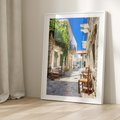Plakat bez ramy 30x40 - Magiczny Spacer - uliczka, perspektywa