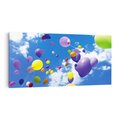 Obraz na płótnie 140x70 - Niebo pełne balonów - niebo, balony