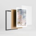 Plakat w ramie 30x40 - Luksusowa Dekoracja - marmur, złoto - rama czarna