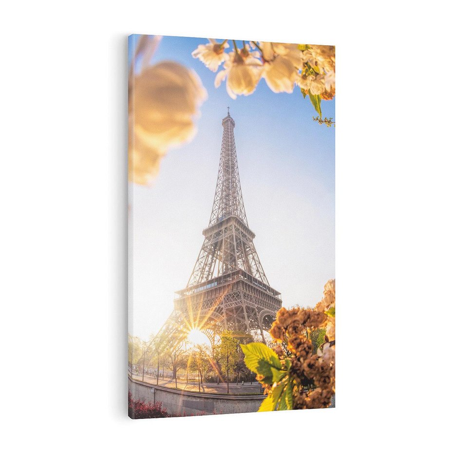 Obraz na płótnie 50x70 - Ikona Paryża - Wieża, Eiffla