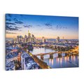 Obraz na płótnie 120x80 - Frankfurt - spotkanie tradycji i nowoczesności - Frankfurt, Niemcy