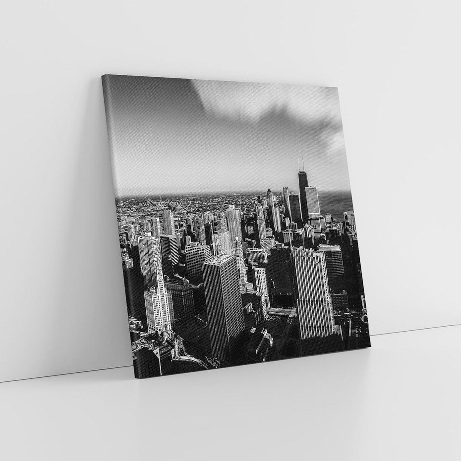 Obraz na płótnie 60x60 - Panorama miejska - miasto, panorama