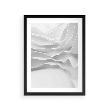 Plakat w ramie 40x50 - Żywa Natur - 3d, abstrakcja - rama czarna