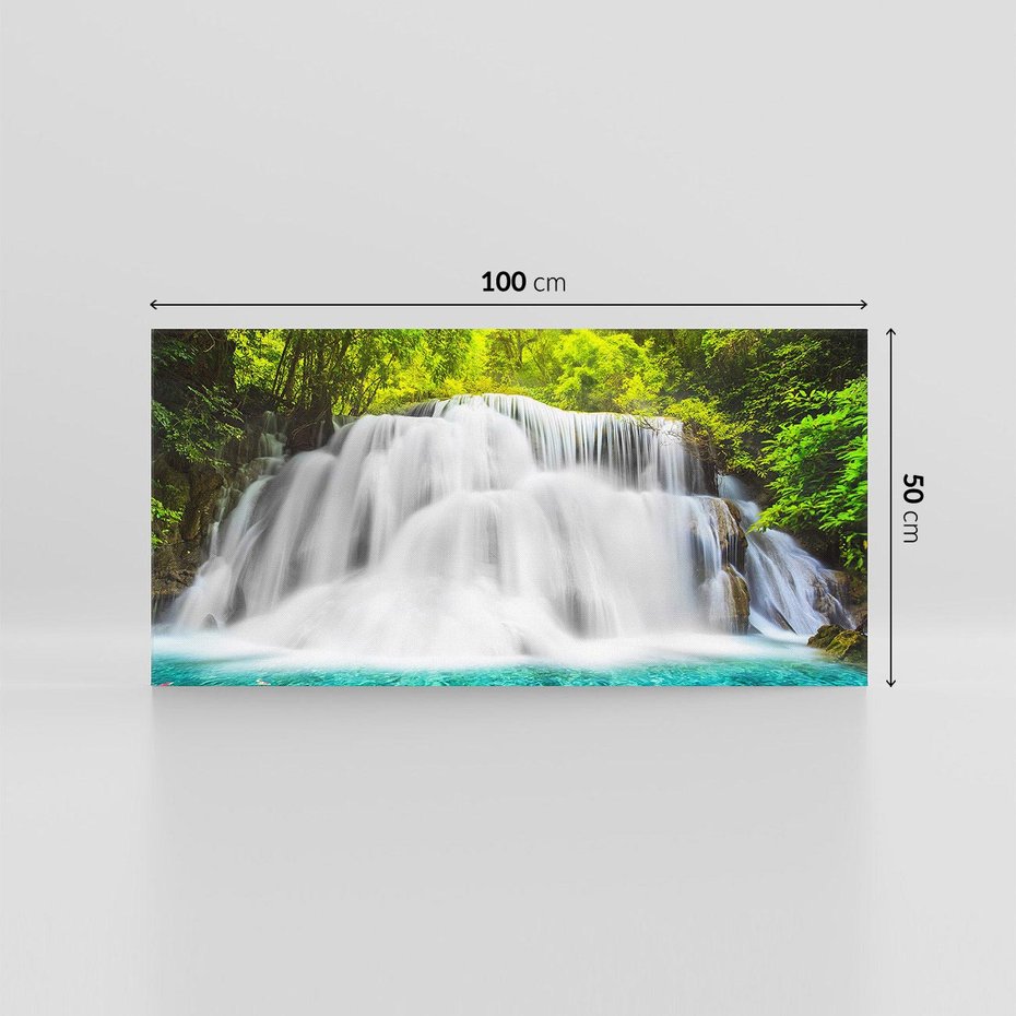 Obraz na płótnie 100x50 - Magiczne wodospady Tajlandii - Tajlandia, wodospad