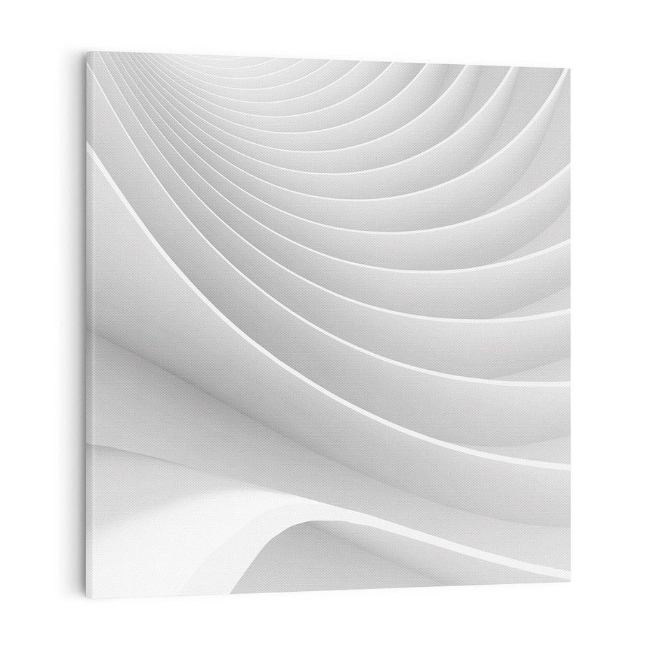 Obraz na płótnie 50x50 - Geometryczna Harmonia - geometryczne, kształty