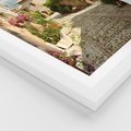 Plakat w ramie 40x50 - Włoskie Uliczki - włoska, uliczka - rama biała