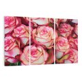 Obraz na płótnie 120x80 - Różany urok - kwiaty, róże