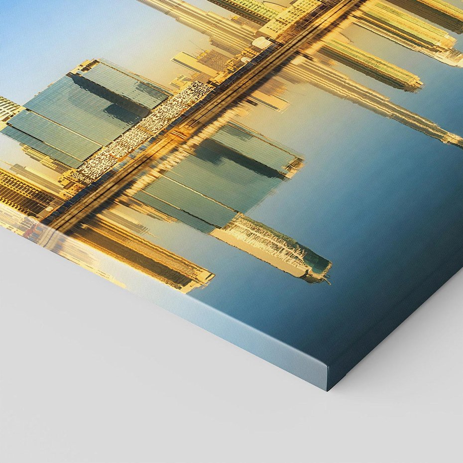 Obraz na płótnie 120x80 - Panorama Dubaju - Dubai, Dubaj