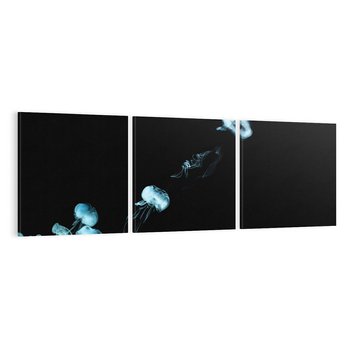 Obraz na płótnie 150x50 - Dym w abstrakcji - dym, abstrakcja