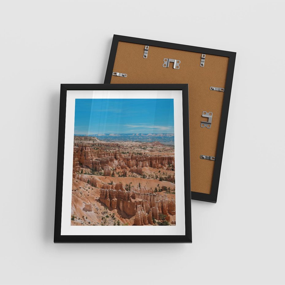 Plakat w ramie 40x50 - Wielki Kanion - wielki kanion, krajibraz - rama czarna