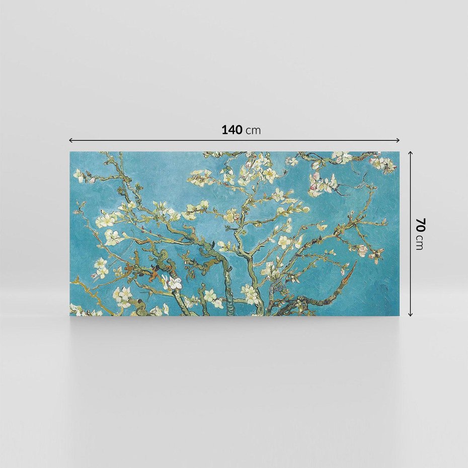 Obraz na płótnie 140x70 - Almond blossom 1890, Vincent van Gogh - Reprodukcja - reprodukcja, obraz na płótnie