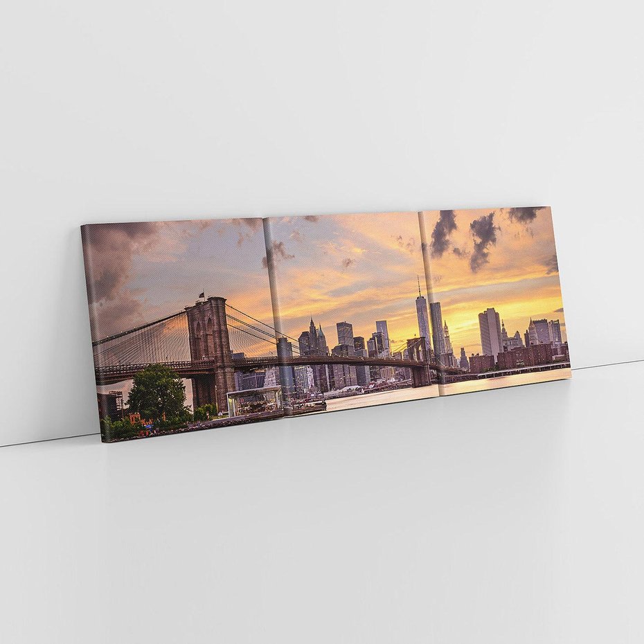 Obraz na płótnie 120x40 - Nowy Jork: Miasto niekończących się możliwości - Nowy Jork, USA