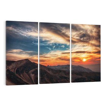 Obraz na płótnie 120x80 - Górski pejzaż w harmonii - góry, krajobraz