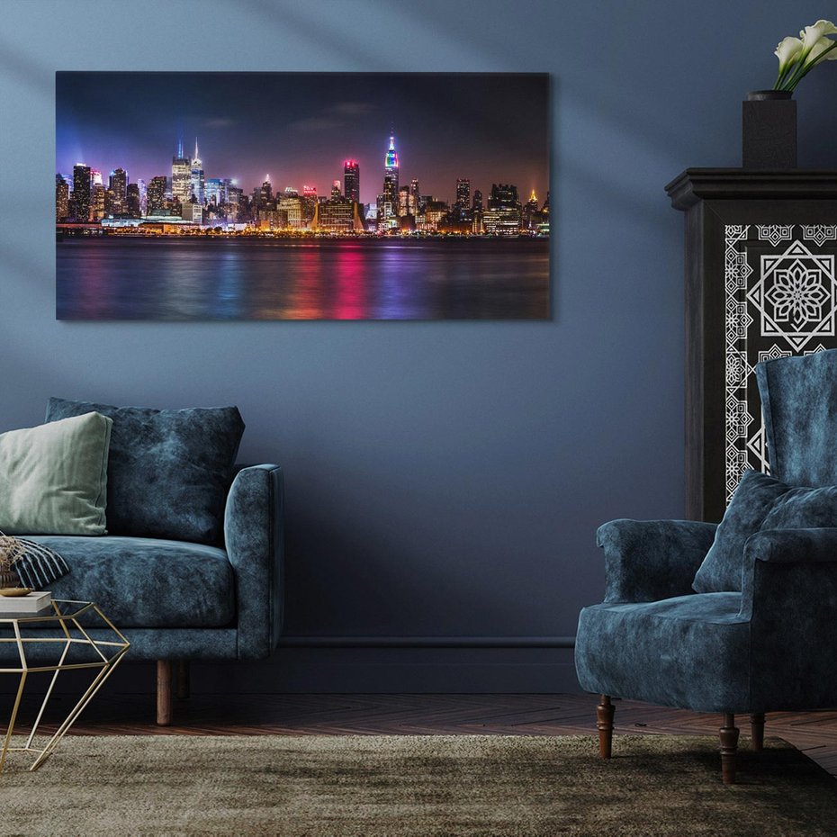Obraz na płótnie 100x50 - Ameryka w oczach Nowego Jorku - Ameryka, USA