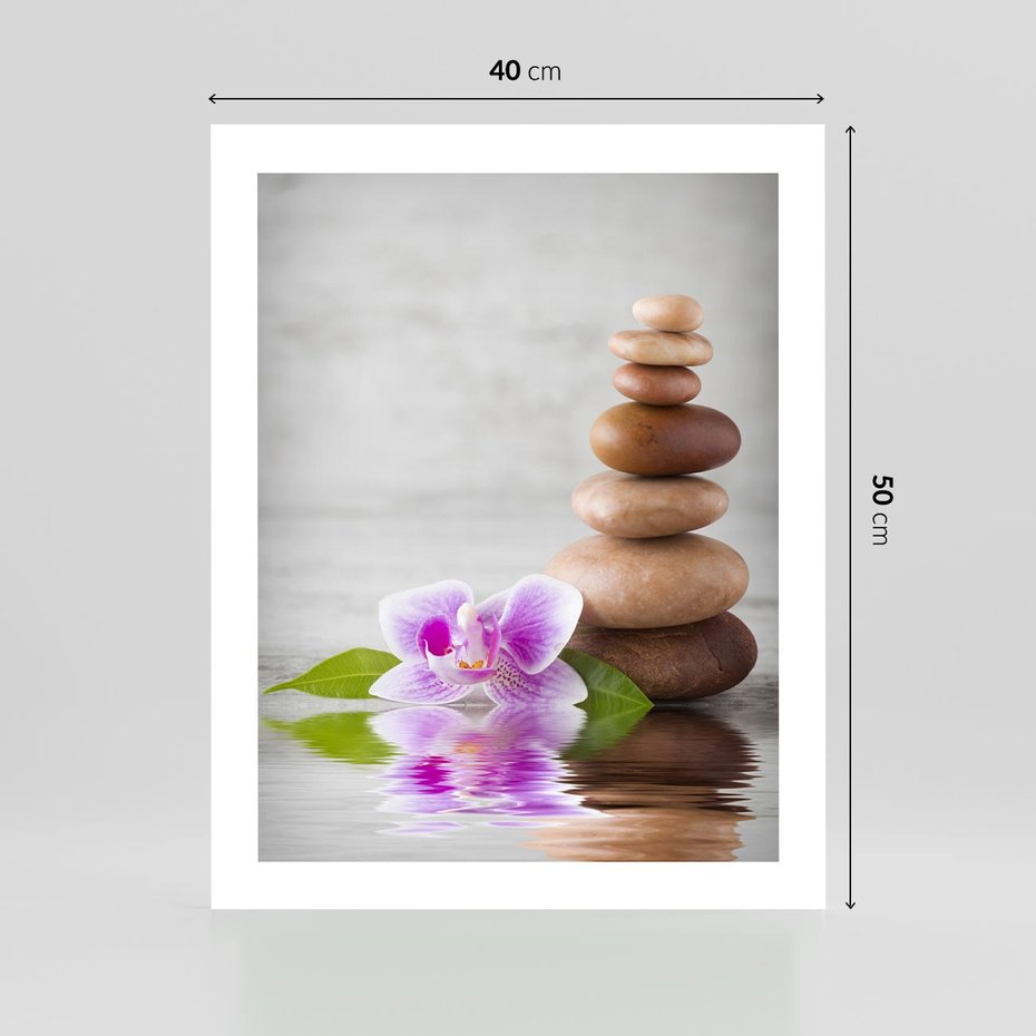 Plakat bez ramy 40x50 - Spa japońskie: sztuka relaksu - spa, japońskie