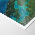 Plakat bez ramy 30x40 - Beztroski widok na ocean - widok, ocean