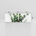 Obraz na płótnie 120x40 - Eukaliptusowa harmonia - eukaliptus, liście