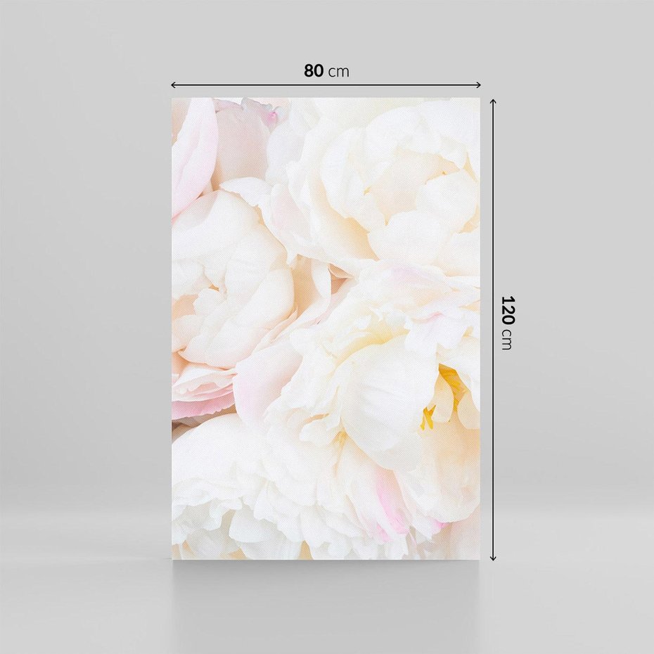 Obraz na płótnie 80x120 - natura w pełnym rozkwicie - kwiaty