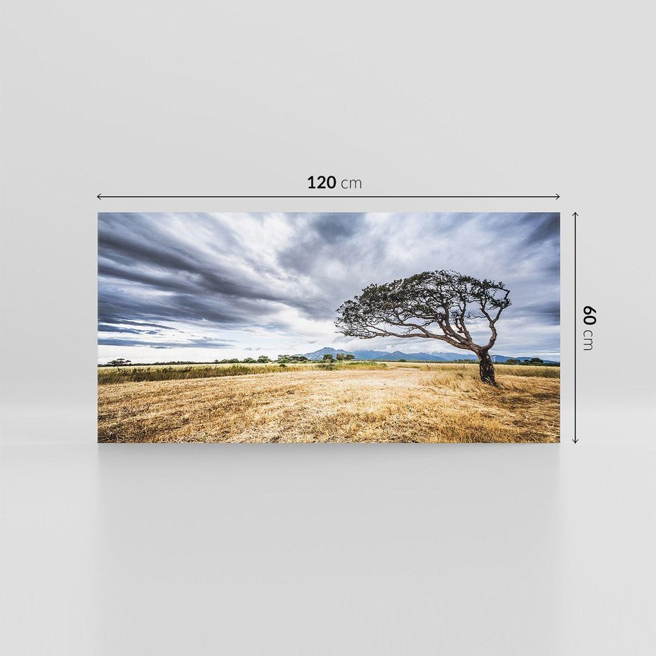 Obraz na płótnie 120x60 - Mistyka afrykańskiej sawanny - sawanna, drzewo