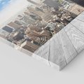 Obraz na płótnie 80x80 - Nowojorska energia miejsca - Nowy Jork, miasto