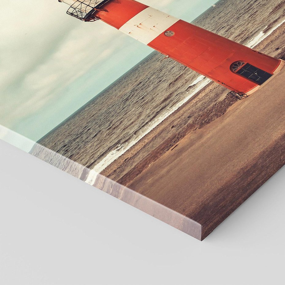 Obraz na płótnie 50x50 - Retro Urok Morza - fotografia w stylu retro, vintage