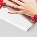 Obraz na płótnie 50x70 - Manicure spa: piękno i relaks - manicure, spa