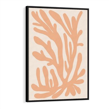 Obraz w ramie 70x100 - Rozkwitające Abstrakcje - nowoczesna sztuka, plakat modern - rama czarna