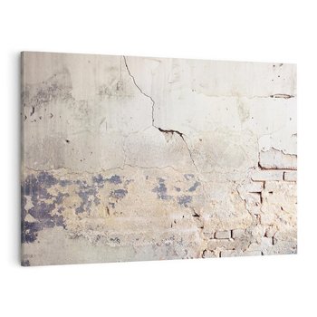Obraz na płótnie 120x80 - Surowość ściany z betonu - ściana, beton