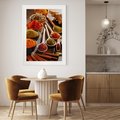 Plakat bez ramy 40x50 - Smakowite Aromaty - przyprawy, kuchnia
