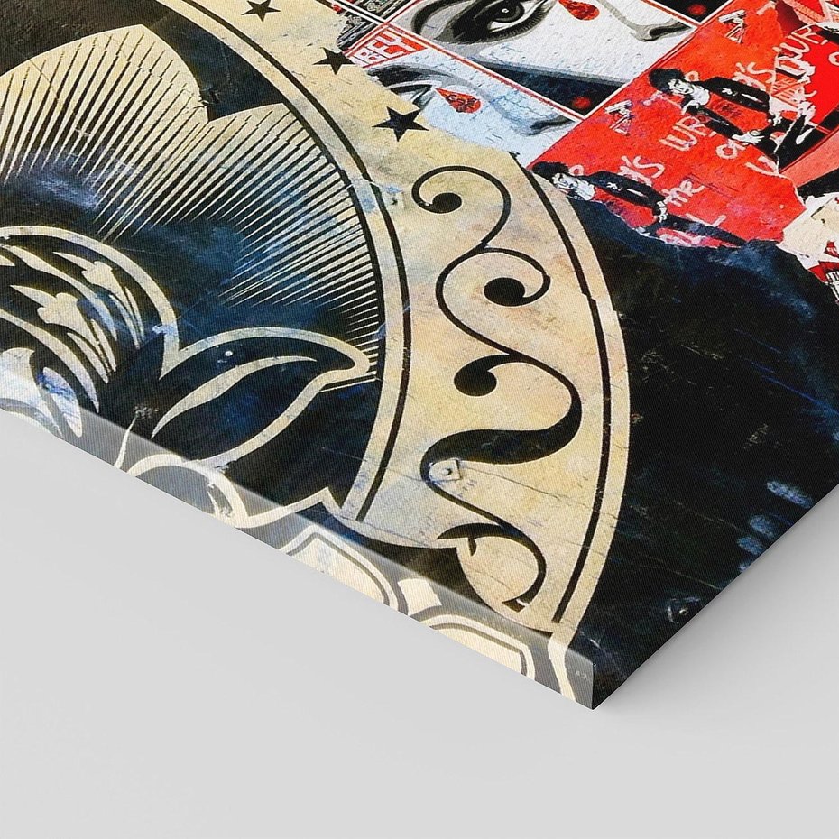 Obraz na płótnie 100x50 - Eksploracja kolorowego graffiti - graffiti