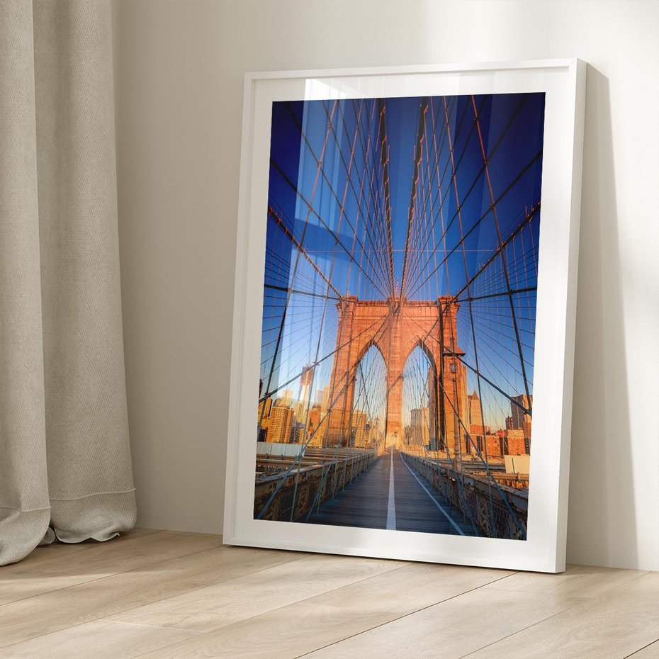 Plakat bez ramy 21x30 - Most architektoniczne arcydzieło - most, architektura