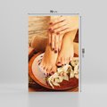 Obraz na płótnie 70x100 - Relaksujące Spa i Perfekcyjny Manicure - spa, paznokcie