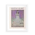 Plakat w ramie 40x50 - Gustav Klimt: Reprodukcja - reprodukcja, gustav klimt - rama biała
