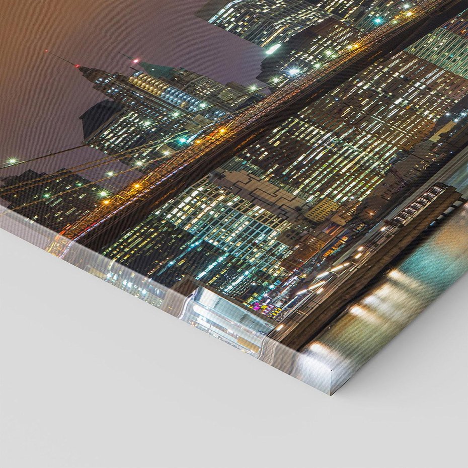 Obraz na płótnie 70x50 - Ikona Nowego Jorku - most, Nowy Jork