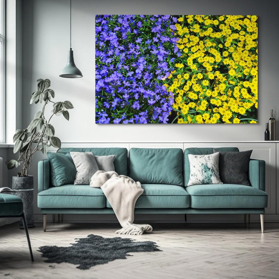 Obraz na płótnie 70x50 - Tulipanowe Elegancja - kwiat, kwiaty