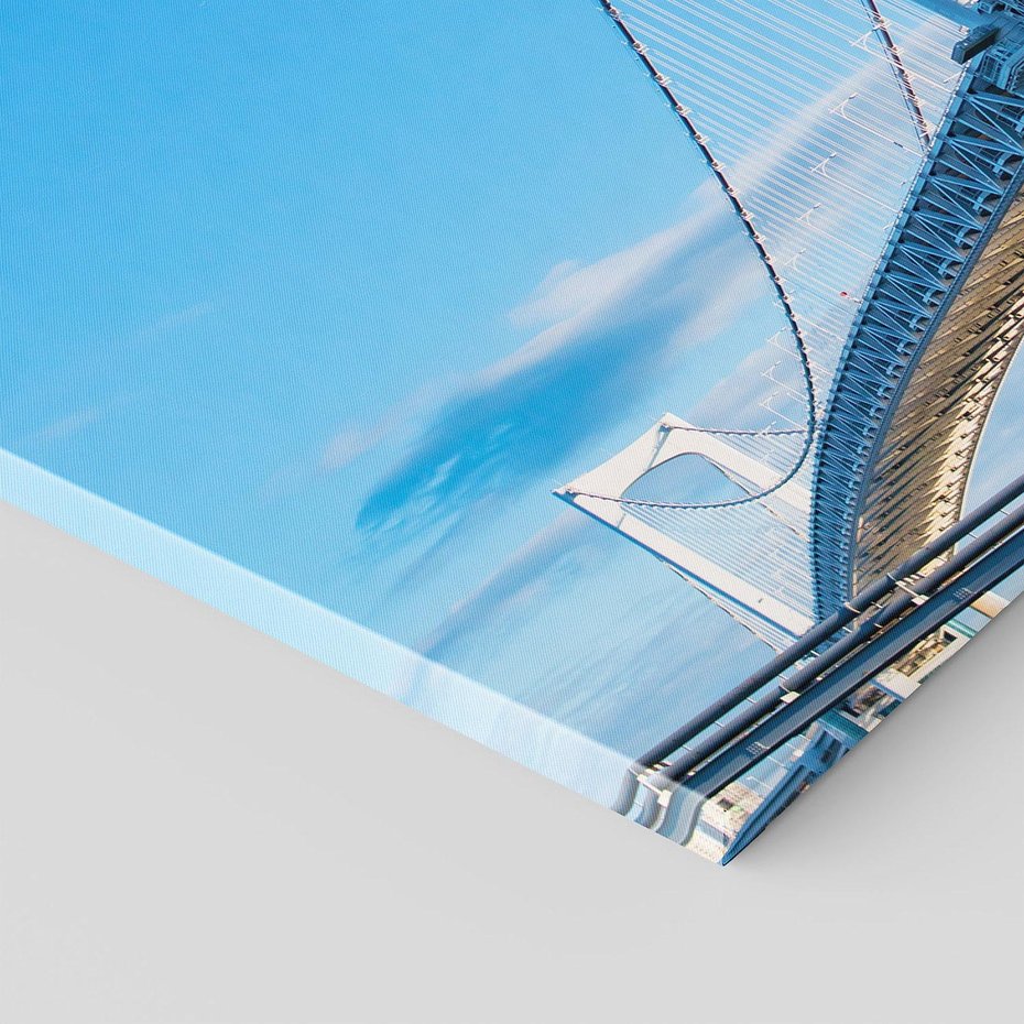 Obraz na płótnie 120x80 - Most niebo architektura - most, niebo