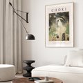 Plakat w ramie 40x50 - Sztuki Choki w Twoim Domu - reprodukcja, rycina - rama drewno