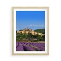 Plakat w ramie 50x70 - Prowansalska Aura - lawenda, Prowansja - rama drewno