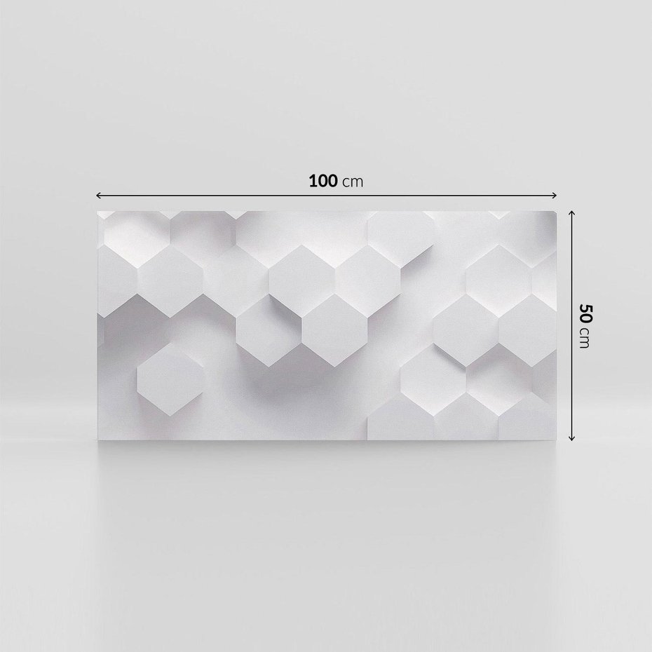 Obraz na płótnie 100x50 - Kreatywna Forma - geometryczny, 3D
